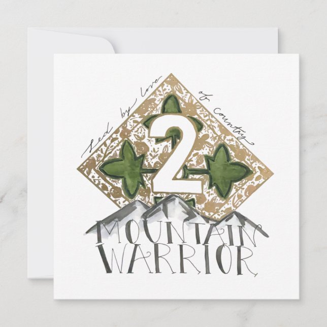 Fort Carson Military 4ID card (Framsida)