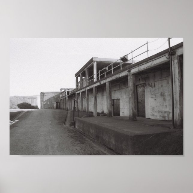 Fort Casey State Park Militärt byggnad Poster (Framsidan)