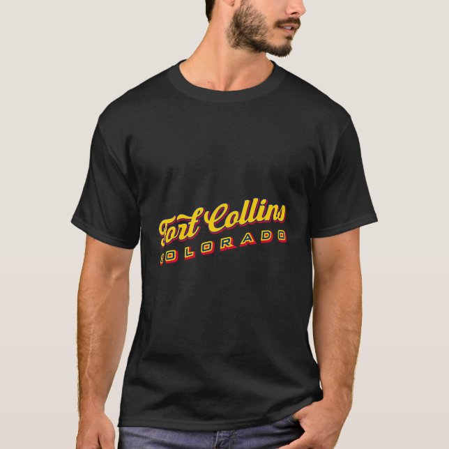 Fort Collins Co T Shirt (Framsida)