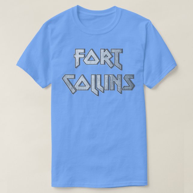 Fort Collins CO T Shirt (Design framsida)