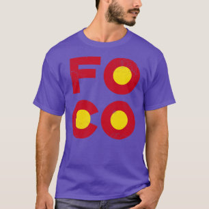 Fort Collins FOCO Colorado T Shirt