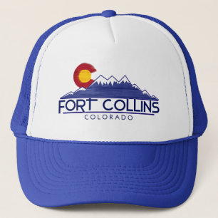 Fort Collins trä mountains mössa Keps