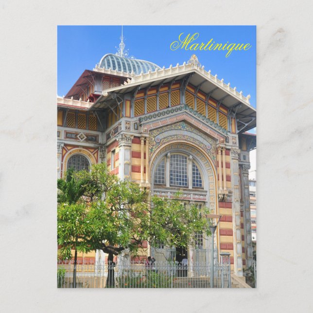 Fort-de-Frankrike, Martinique Vykort (Framsida)