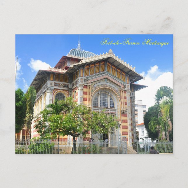 Fort-de-Frankrike, Martinique Vykort (Framsida)