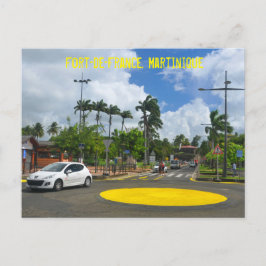 Fort-de-Frankrike. Martinique Vykort