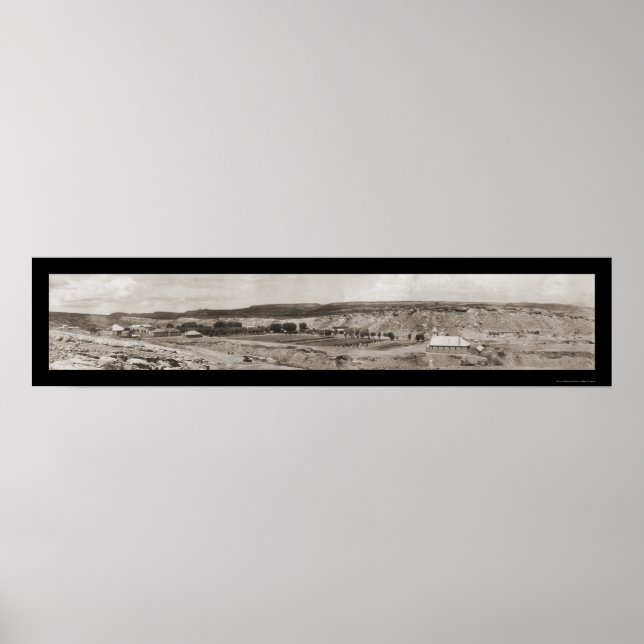 Fort Defiance AZ Photo 1919 Poster (Framsidan)