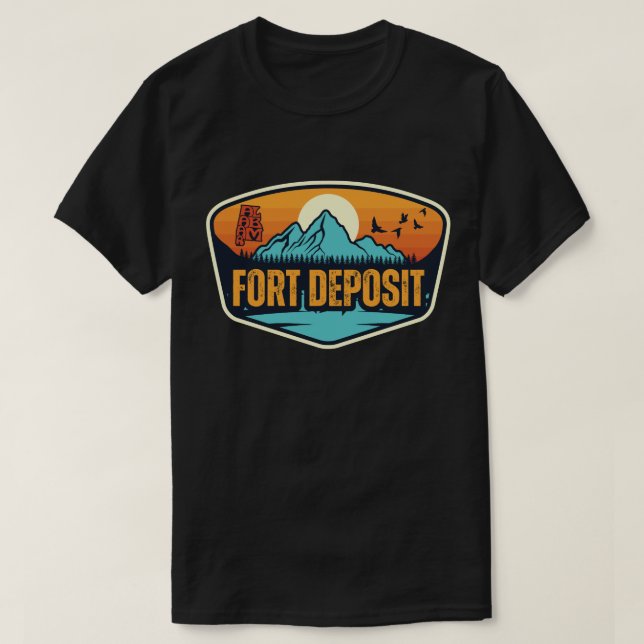 Fort Deposit, Alabama T Shirt (Design framsida)