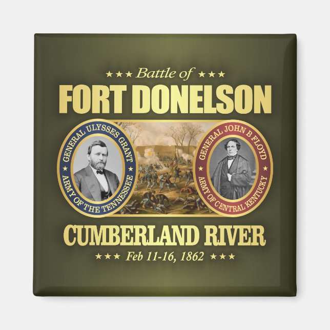 Fort Donelson (FH2) Magnet (Framsidan)