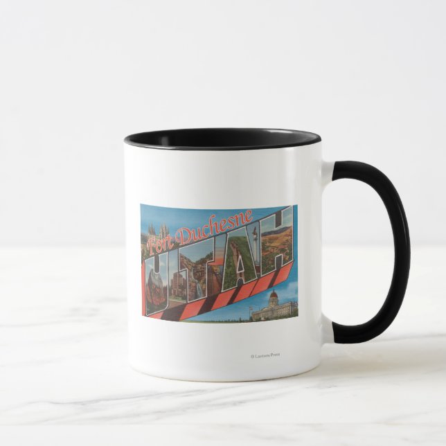 Fort Duchesen, Utah - Stora Brev Scenes Mugg (Höger)
