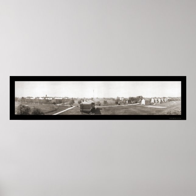 Fort DuPont Delaware Photo 1912 Poster (Framsidan)