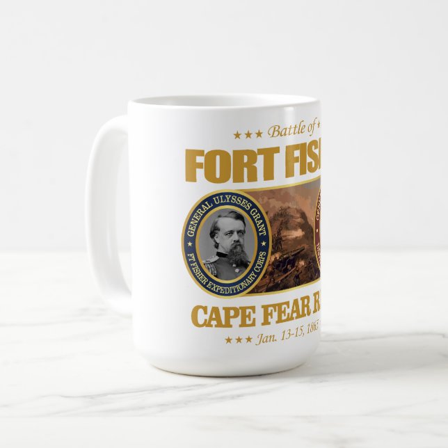 Fort Fisher (FH2) Kaffemugg (Framsida vänster)