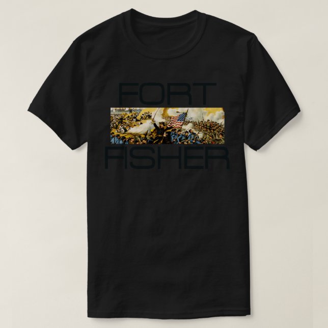 Fort Fisher T Shirt (Design framsida)