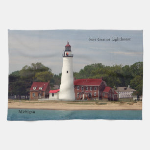 Fort Gratiot Lighthouse kökshandduk