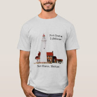 Fort Gratiot Lighthouse-ljusskjorta