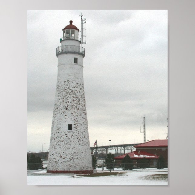 Fort Gratiot Lighthouse Poster (Framsidan)