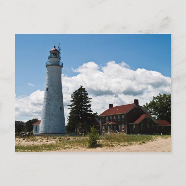 Fort Gratiot Lighthouse Vykort (Framsida)
