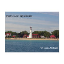 Fort Gratiot Lighthouse-vykort