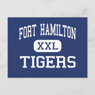 Fort Hamilton - Tigers - High - Brooklyn New York Vykort