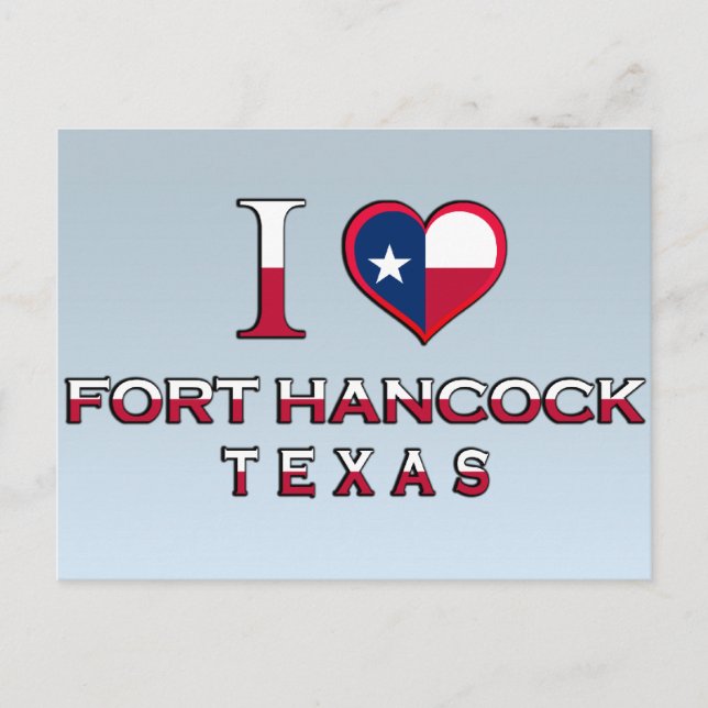 Fort Hancock, Texas Vykort (Framsida)