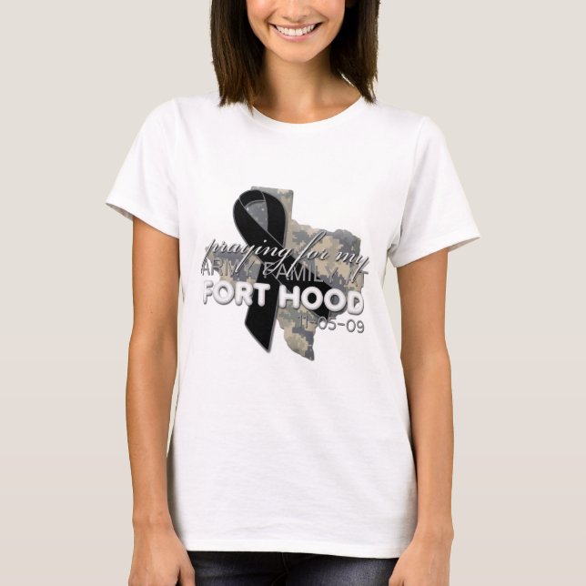Fort Hood minnesmärke T-shirt (Framsida)