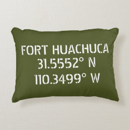 Fort Huachuca Latitud Longitud Prydnadskudde