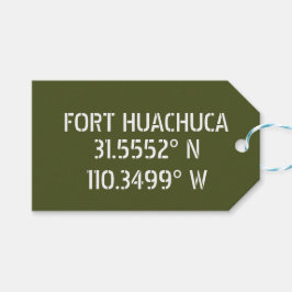 Fort Huachuca Latitude Longitud Presentetikett