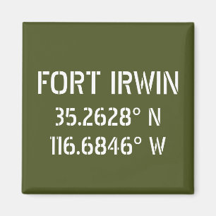 Fort Irwin Latitude Longitud Magnet