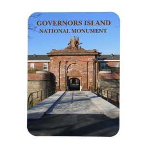 Fort Jay, National Monument på Statens Island, NY Magnet