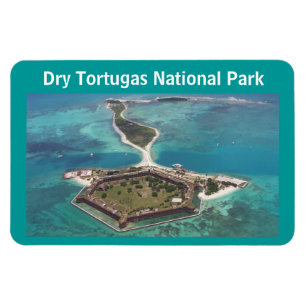 Fort Jefferson Dry Tortugas nationalpark Magnet