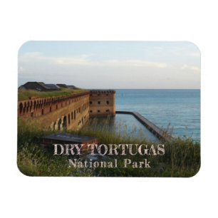 Fort Jefferson Moat, Wall, Tortugas Magnet