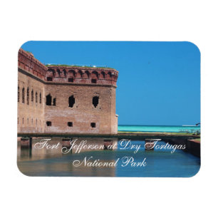 Fort Jefferson på den torra Tortugas Magnet