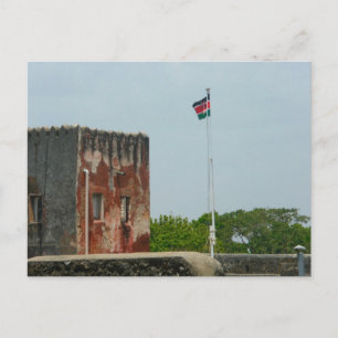 Fort Jesus 2 Mombasa, Kenya, Öster Afrikan Vykort