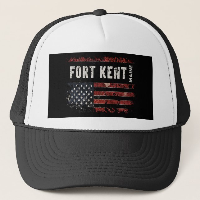 Fort Kent Maine Keps (Framsida)