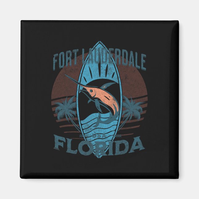 Fort Lauderdale _1  Magnet (Framsidan)