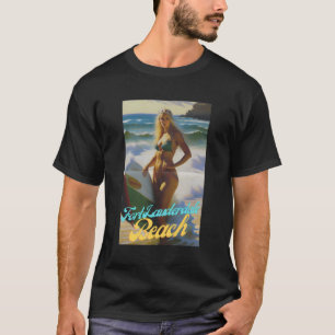 Fort Lauderdale Beach Florida Parasdise Bevacke T Shirt