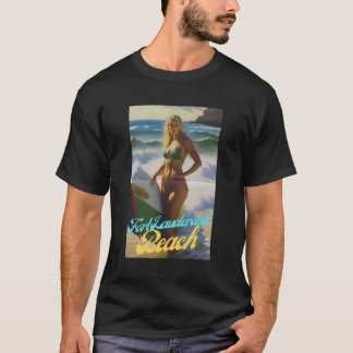 Fort Lauderdale Beach Florida Parasdise Bevacke T Shirt