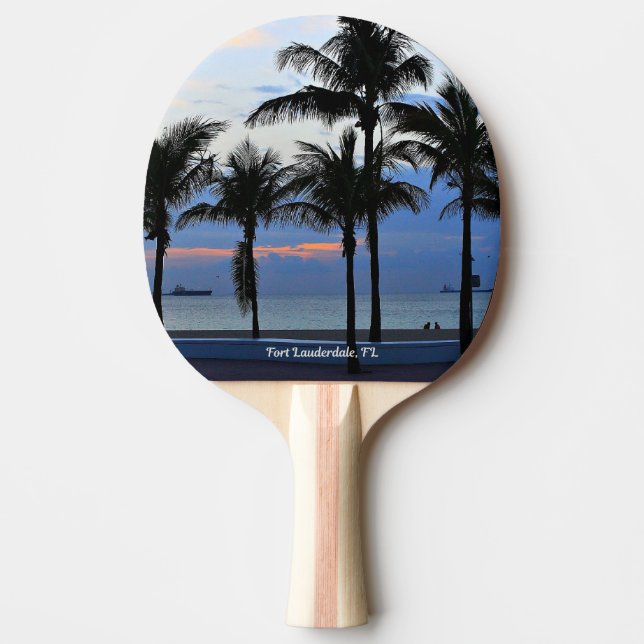 Fort Lauderdale Beach, Florida Pingisracket (Framsidan)