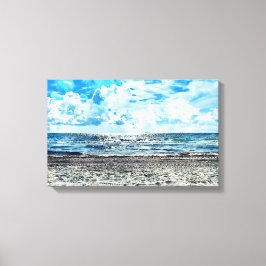 Fort Lauderdale Beach Stretched Canvas