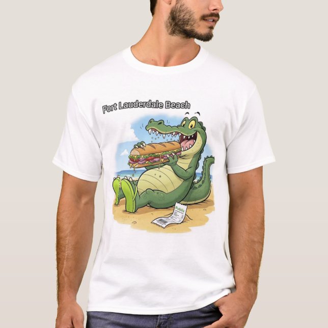 Fort Lauderdale Beach T-Shirt (Framsida)