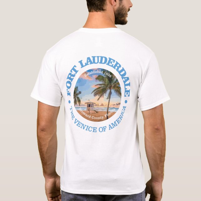 Fort Lauderdale (C) T Shirt (Baksida)