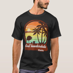 Fort Lauderdale Florida Beach Souvenir FT Lauderda T Shirt