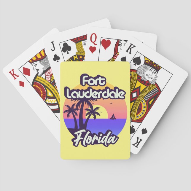Fort Lauderdale Florida Casinokort (Baksidan)
