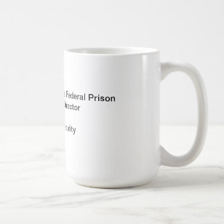 Fort Lauderdale Florida federal fängelsesouvenir Kaffemugg