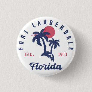 Fort Lauderdale Florida Handflatan Träd Tropical B Knapp