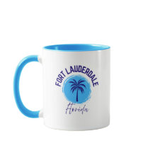 Fort Lauderdale Florida Kaffe Mugg