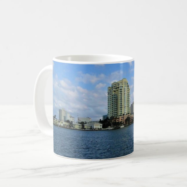 Fort Lauderdale, Florida Kaffemugg (Framsida vänster)
