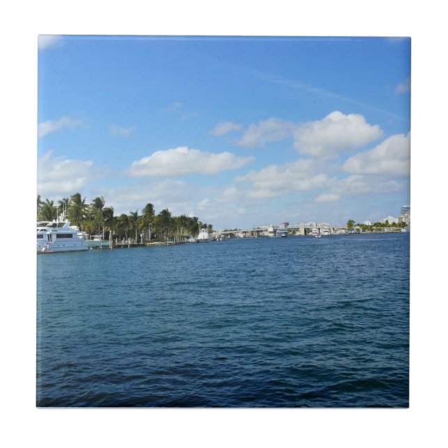Fort Lauderdale, Florida Kakelplatta (Framsidan)