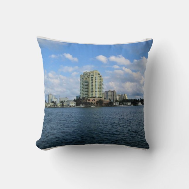 Fort Lauderdale, Florida Kudde (Framsida)