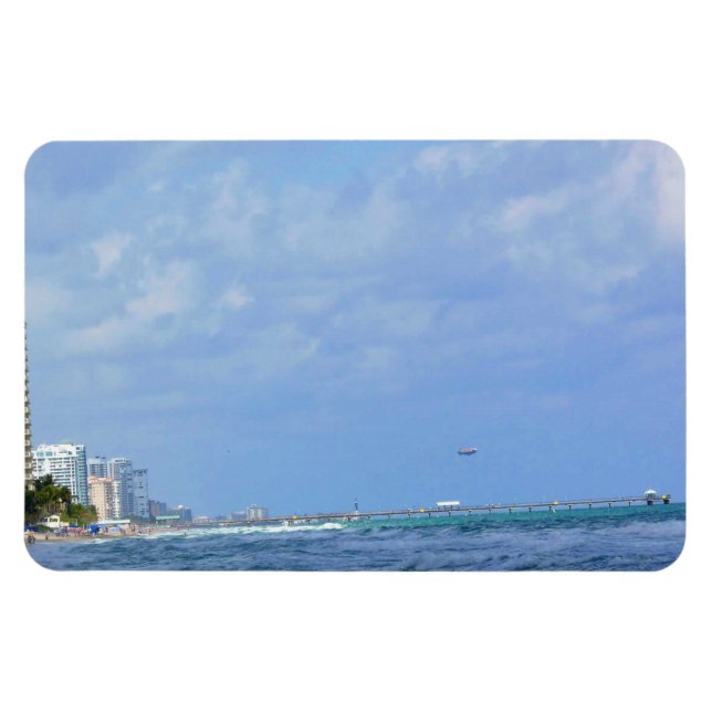 Fort Lauderdale, Florida Magnet (Horisontell)