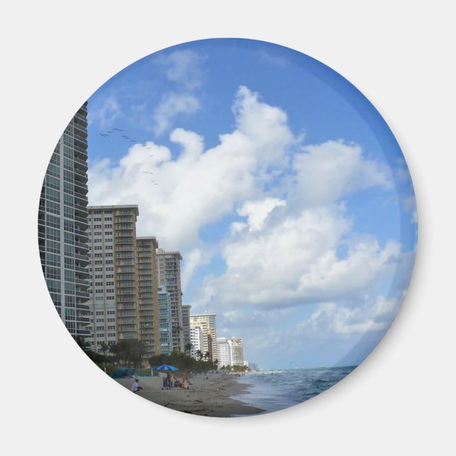 Fort Lauderdale, Florida Magnet (Framsidan)